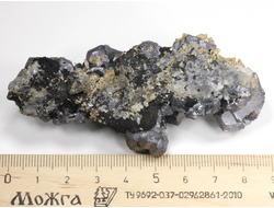 Галенит, сфалерит, кварц, Дальнегорск, Приморский край (85*40*40 мм, 160 г) №36398