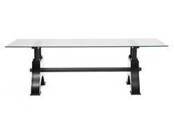 Стол Secret De Maison CHEVALET со стеклянной столешницей (mod. 4272-GTV)