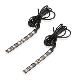 Указатель поворотов для мотоцикла, светодиодный 6 LED, гибкий самоклеющийся (желтый)