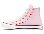 Кеды Converse Chuck 70 Embroidered Lips Pink высокие