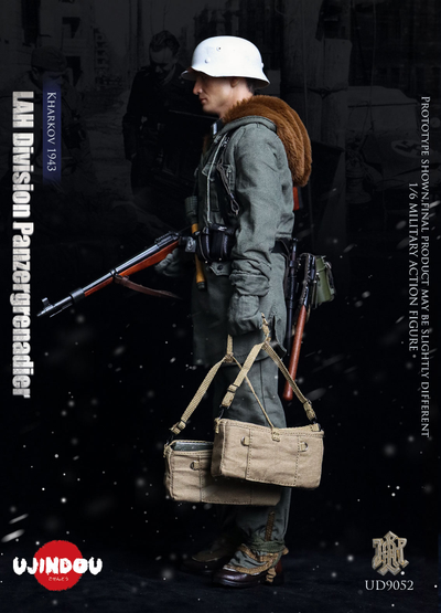 ПРЕДЗАКАЗ - Немецкий панцергренадер - Коллекционная фигурка 1/6 WWII LAH Division Panzergrenadier 1943 (UD9052) - UJINDOU ?ЦЕНА: 23300 РУБ.?