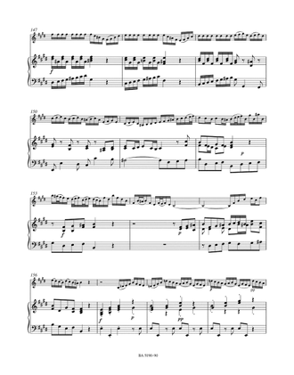 Bach, J.S. Konzert E-dur BWV1042 für Violine, Streicher und Bc: für Violine und Klavier