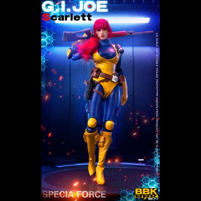 Скарлетт (G.I.Joe series) - Коллекционная ФИГУРКА 1/6 G.I.JOE Scarlett (BBK013) - BBK