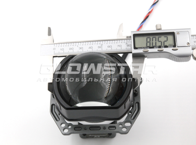 Билед модули Aozoom X5 2025 (прямоугольные) 3.0 дюйма, 2 чипа, 5500K, 12V, 58W/66W крепление 3R