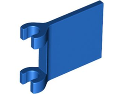 Flag 2 x 2 Square with Flared Edge, Blue (80326 6365486)