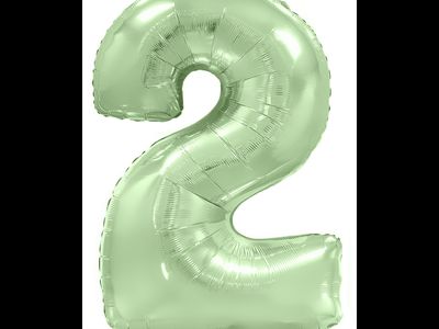 Цифра 2 оливковая 102 см