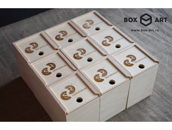 шкатулки для подарков на заказ, производство деревянных шкатулок, фанерные коробки пеналы срочно