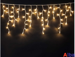 Бахрома 5*0.9 м НЕБЕСНО-ГОЛУБОЙ, постоянное свечение IP65