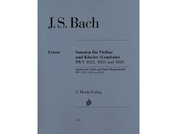 J.S. Bach Violin Sonatas BWV 1020, 1021, 1023