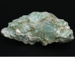 Тальк зеленый (благородный) необработанный, Урал, Шабры (123*55*62 мм, 393 г) №20570