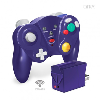 Беспроводной контроллер CirKa "FreePad" для GameCube (Switch, Wii U, ПК и Mac) (Синий)