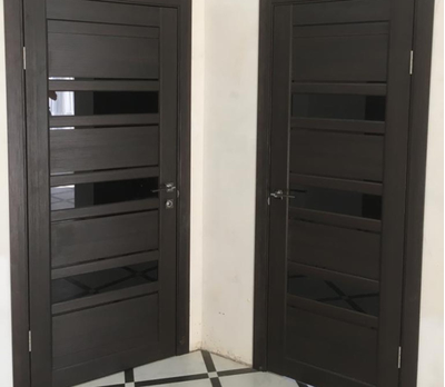 ТУЛЬСКИЕ ДВЕРИ. НЕАПОЛЬ 604. ВЕНГЕ/ LACOBEL BLACK