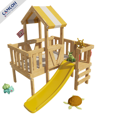 Детская игровая кровать-чердак СКУБИ