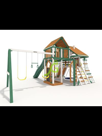 Детская площадка IgraGrad Крепость Фани Deluxe + мод.1