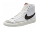 Nike Blazer Mid 77 Jumbo Black White сзади