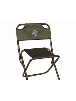 Стул складной #М-0050 "УЛОВ" туристический со спинкой (большой)