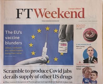 Financial Times Weekend Europe Edition Newspaper, Иностранные Газеты в Москве, Intpressshop