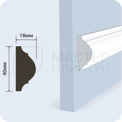 Молдинг HIWOOD D40