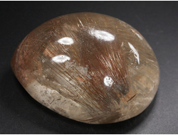 Кварц горный хрусталь с рутилом (рутиловый), полировка, Бразилия (59*41*29 мм, 102 г) №29898