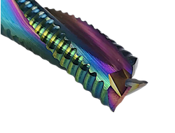 Черновые фрезы Z3 выброс стружки вверх