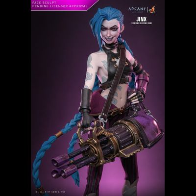 ПРЕДЗАКАЗ - Джинкс  (Аркейн, Лига Легенд) - Коллекционная ФИГУРКА 1/6 &quot;League of Legends: War of Two Cities II&quot; Jinx (TMS137) - Hot toys ?ЦЕНА: 43900 РУБ.?