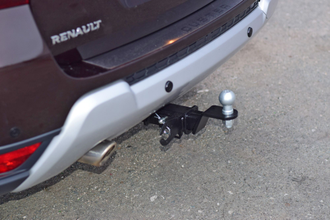 Фаркоп PT Group съемный квадрат для Renault Kaptur с 2016-  Арт. 07011501