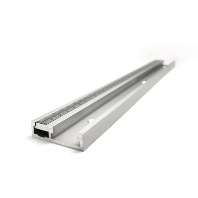 T-TRACK  с двумя пазами 19.3 мм + линейка (подвижная в пазу) 122 см.