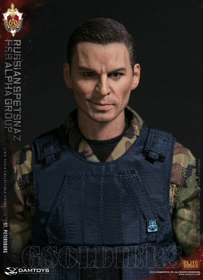 Спецназ ФСБ "Альфа" ФИГУРКА 1/6 scale Aciton Figure RUSSIAN SPETSNAZ FSB ALPHA GROUP 78071 DAMTOYS