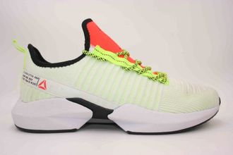 Кроссовки Reebok Sole Fury белые с желтым