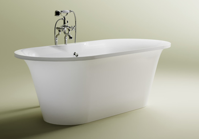 Astra-Form ванна Монако Solid Surface 174/80 см белая матовая