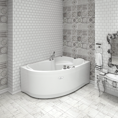 Угловая акриловая ванна Радомир, Ирма 169х110х66 см. L/R