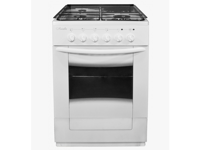 Стекло наружное для духовки Лысьва с кронштейном (497*460) белое