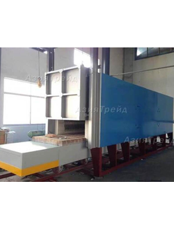 Термическая печь с выкатным подом