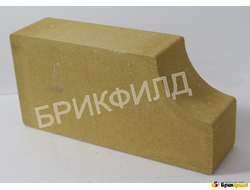 Кирпич облицовочный фигурный (2). Желтый. Кирпичный завод Брик Филд