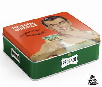 Подарочный набор для бритья GINO VINTAGE SELECTION PRORASO, эвкалипт и ментол