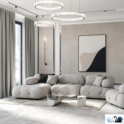 Керамогранит Prime Ceramics Loft Dark Grey 60х120 см под бетон