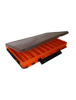 Коробка двухсторонняя 34х22х5см (18отделений),  размер XXL/ цвет орнжевый