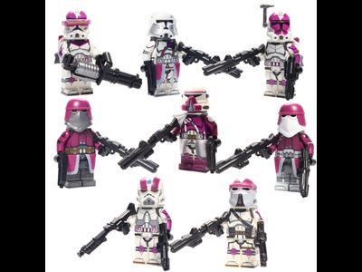 Фигурки 187-й легион из Звездных Войн, совместимы с Лего