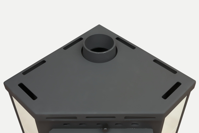 Печь-камин Бавария угловая, Экокамин (Россия)