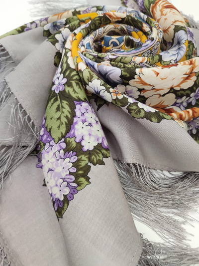 Павловопосадский платок Домашний очаг 1829-1