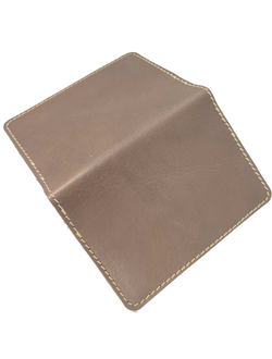 Обложка на автодокументы коричневая