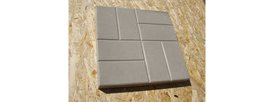 Тротуарная плитка "ромашка гладкая"