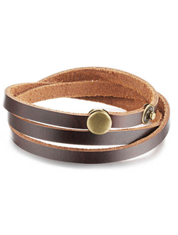 Мужской браслет из натуральной кожи «Graciosa»