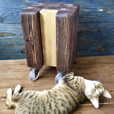 столик пень в коричневой тонировке