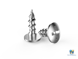 Винт с крестообразным шлицем 4 мм для фиксации мембран