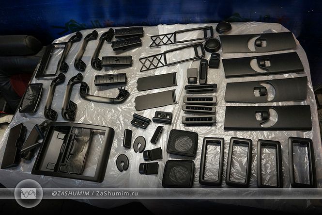 Перетяжка потолка в автомобиле в Москве - Перешив потолка автомобиля ...