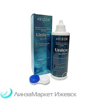 Раствор для контактных линз Avizor Unica Sensetive (раствор для линз Авизор Уника Сенсетив)