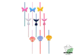 Трубочки для напитков 4шт. FNtastic