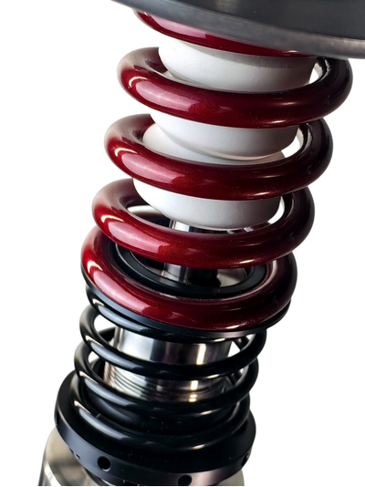 STATIC FINAL: CANDY RED | BLACK with BLACK METAL BASE