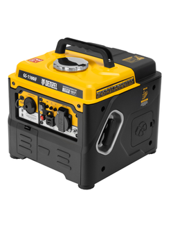 Генератор инверторный GS-1100iF, 1,1 кВт, 230 В, ручной старт DENZEL